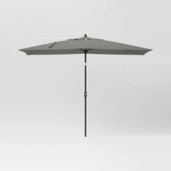 10'x6' Rectangular Market Patio Umbrella - Black Pole - Threshold™ 9 10'x6' Rectangular Market Patio Umbrella - Black Pole - Threshold™ -Outdoor Furniture Store GUEST c8345779 5881 4a97 9b03 9bd7ade1b112
