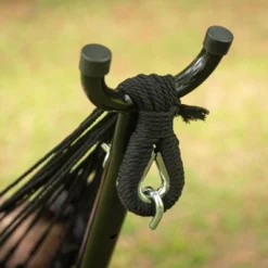 10" Fringe Outdoor Fabric Hammock Black - Threshold™ -Outdoor Furniture Store GUEST c8a01de8 7dc6 47de 9dfa a9fc03c6a3c7