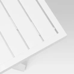 Seabury Steel 4 Person Square Patio Dining Table, Outdoor Furniture - White - Threshold™ -Outdoor Furniture Store GUEST c9df465d 9a0c 42b3 b5e4 4d501c2d6dea