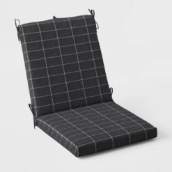 Woven Grid Outdoor Chair Cushion - Threshold™ -Outdoor Furniture Store GUEST cb45cc1a a737 4240 b3b3 a57b6cd91436