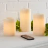 3pk 6" X 3" LED Flameless Black Wick Candle Cream - Threshold™ -Outdoor Furniture Store GUEST d39fa04a c31c 430c b4a0 1ad55616d59d