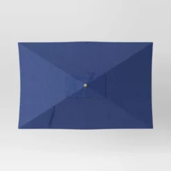 10'x6' Rectangular Market Patio Umbrella - Light Wood Pole - Threshold™ -Outdoor Furniture Store GUEST da953ab7 3018 4b76 8764 bfa251530b2a