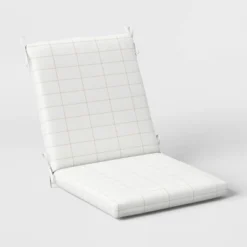 Woven Grid Outdoor Chair Cushion - Threshold™ -Outdoor Furniture Store GUEST dabbc9ae 7f75 4774 a464 6db376fcc21f