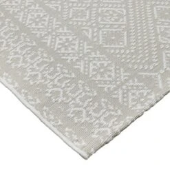 5' X 7' Double Diamond Outdoor Rug Silver - Threshold™ 4 5' X 7' Double Diamond Outdoor Rug Silver - Threshold™ -Outdoor Furniture Store GUEST f03c5848 a2fb 48ea 9cdb a60499733b8c