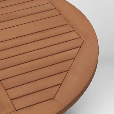 Morie Wood 4 Person Round Patio Dining Table - Threshold™ Morie Wood 4 Person Round Patio Dining Table - Threshold™ -Outdoor Furniture Store GUEST f3edb367 3d5f 4423 9b4c 6b823dcf6e8c