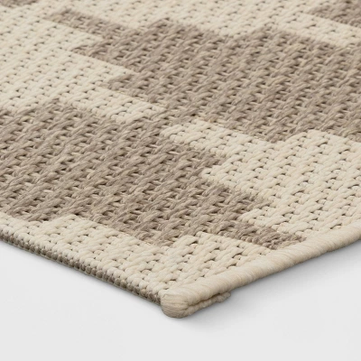Step Diamonds Outdoor Rug Tan/Ivory - Threshold™ Step Diamonds Outdoor Rug Tan/Ivory - Threshold™ -Outdoor Furniture Store GUEST fce65389 5962 4ee0 8f1c ac8d0a42d331