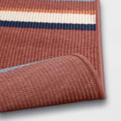 7'x10' Striped Outdoor Rug Red - Threshold™ -Outdoor Furniture Store GUEST fe38df26 85b1 49d6 ba55 6c1c902a70a3